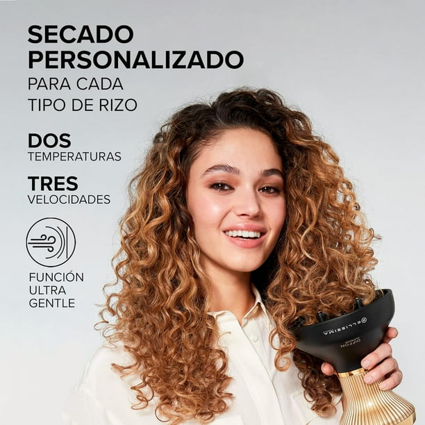 Cabello Rizado Secador Bellissima Rizos Secador De Pelo