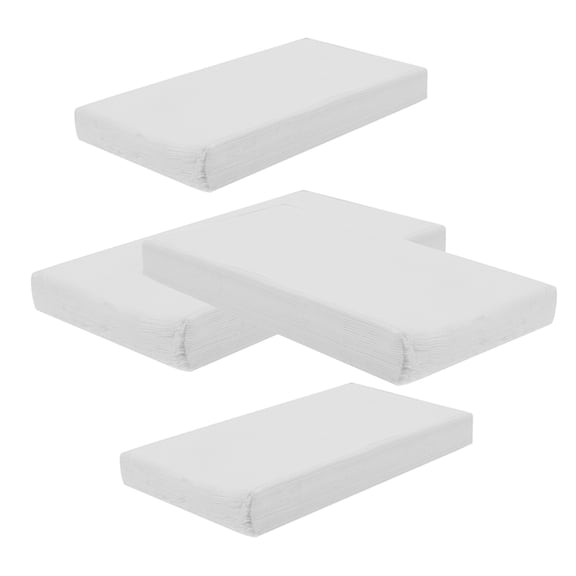 Homoyoyo Car Tissue Paper Refill Wood Pulp White for Travel Vehicle Napkin Holder