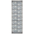 thumbnail image 2 of Nourison Nordic 2' x 6' Blue Modern Indoor Rug, 2 of 7