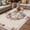 Beige, variant on Spring Floral Outdoor Rug for Patio/Deck/Porch, Non-Slip Large Area Rug 4 x 6 Ft, Watercolor Easter Eggs Wreath Plants Beige Indoor Outdoor Rugs Washable Area Rugs, Camping Rug Carpet Runner