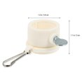 thumbnail image 4 of EeaseCA 4Pcs 1 Inch Flag Fasteners Flag Pole Rings with Metal Flag Clip (White), 4 of 8