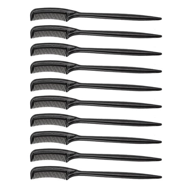 10 unids/set de pestañas de plástico peine portátil belleza maquillaje pestañas separador herramienta