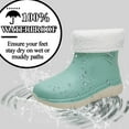 thumbnail image 2 of AUXDIQ Women Rain Boots Outdoor Garden Boots Waterproof Ankle Rain Shoes, 2 of 6