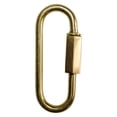 thumbnail image 2 of RCH Hardware QL-B57 Brass Quick Link, 8 Gauge, Various Finishes (2-PACK), 2 of 2