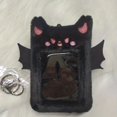 thumbnail image 4 of 1pc Cute Plush Kawaii Little Devil K-Pop Photocard Holder, BTS Twice Id Protector Credit Bank Card Sleeves Storage, 4 of 4