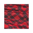 thumbnail image 6 of Sunny Fashion Girls Dress Velvet Red Black Plaid Tartan Patchwork Tulle Bow Warm Fall Winter Holiday 12 Years, 6 of 7