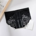 thumbnail image 6 of Panties for Women Clearance!Tbopshirt Brief Underwear,Hipster Underwear,Sexy Ladies Transparent Lace Panties Cotton Hollow Breathable Quality Underpants,Cheeky Panties,Gifts,Big Holiday Savings Deals, 6 of 8
