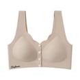 thumbnail image 5 of Bixock Plus Size Bra for Women Push Up Bra Wireless Bra Floral Lace Thin Side Coverage Abjustable Straps Women Under Wear, 5 of 5