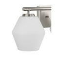 thumbnail image 6 of Copeland Collection Three-Light Brushed Nickel Vanity Mid-Century Modern Vanity Light, 6 of 10