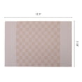 thumbnail image 6 of Unique Bargains 6Pcs Rectangle Washable Heat Resistant Table Mats Beige 17.7x11.8inch, 6 of 6