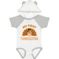 thumbnail image 3 of Inktastic Cute Turkey My 1st Thanksgiving Boys or Girls Baby Bodysuit, 3 of 5