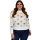 thumbnail image 4 of Suéter con perlas Roman Fashion/Tallas Extras, 2028 (hueso) blanco Unitalla Roman Fashion S-MZ-2028-HUESO, 4 of 6