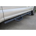 thumbnail image 4 of Dee Zee Nerf Bar DZ66311CTB HEX Series; With Drop Down Steps; Hexagonal Straight; Textured Powder Coat; Black; Extruded Aluminum; With Welded End Caps; Requires Mounting Bracket, 4 of 5