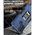 thumbnail image 4 of Case compatible Moto E40 Shockproof Magnetic With Ring Holder Cheap and fine, 4 of 5