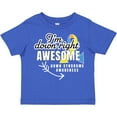 thumbnail image 3 of Inktastic Im Down Right Awesome Down Syndrome Awareness with Arrow Boys or Girls Toddler T-Shirt, 3 of 5