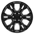 thumbnail image 2 of OE Wheels CV65 20 Inch Rims Fit Silverado 1500 ZR2 Style 6-139.7 20x9 Gloss Black - Hollander 14089 (Set of 4), 2 of 5
