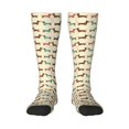 thumbnail image 1 of Balery Dachshund Dog Calcetines novedosos Calcetines deportivos Calcetines hasta la rodilla Calcetines de algodón Calcetines originales y geniales, 1 of 6