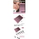 thumbnail image 2 of Zhuge 3 cajas de pestañas postizas en grupos, pestañas individuales en grupos livianos, suaves y tenues, reutilizables, de aspecto natural y artificial para pestañas en grupos, A04, 2 of 3