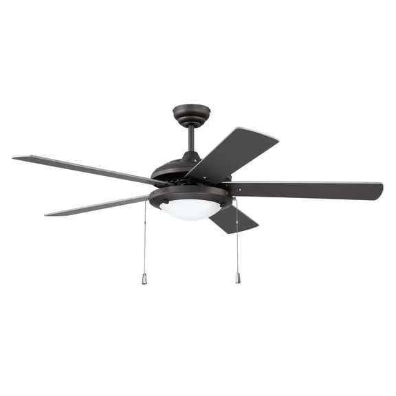 NIK52ESP5 Craftmade Lighting Nikia - Ceiling Fan with Light Kit in Modern-Contemporary Style - 52 inches wide by 15.95 inches high