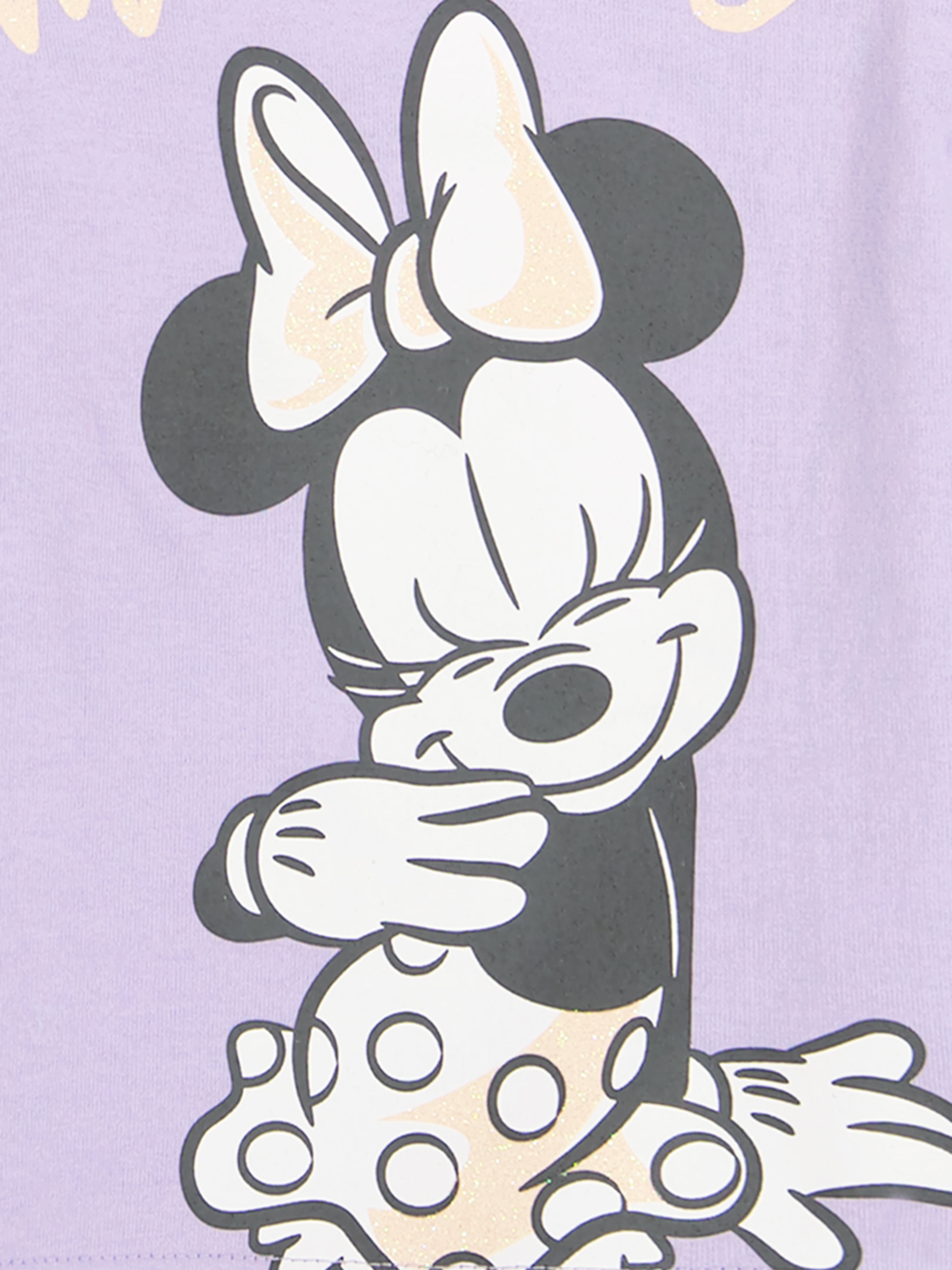 Minnie Mouse Baby Girl 2 Pack Short Sleeve Tee Shirts, Sizes 0/3 Months-24 Months