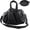 Black, variant on RVKXHD Wetsuit Change Mat, Portable Large Beach Dry Bag Waterproof Changing Mats with Shoulder and Handle Strap for Surfing