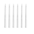 thumbnail image 2 of Remote Controlled LED Candle Lights with Long Plastic Rods | 6-Pack Electronic Flameless Candles for Wedding & Christmas Decor | Battery Operated Decorative Candlesticks, 2 of 7
