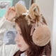 thumbnail image 4 of Orejeras esponjosas para clima frío para mujer, diadema cálida de invierno, calentadores de oreja holgados bonitos MFZFUKR CPB-ZRF693-1, 4 of 5