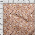 thumbnail image 3 of oneOone Cotton Poplin Twill Pink Fabric Floral Dress Material Fabric Print Fabric By The Yard 56 Inch Wide, 3 of 4