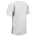 thumbnail image 2 of Champro Men's Dri-Gear Top Spin Baseball Jersey White/Grey 3Xl, 2 of 2