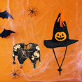 thumbnail image 4 of Sombrero Transpirable para Perros Y Gatos Scraf Mago Cachorro Bufanda de sombrero Sunnimix Sombrero de halloween, 4 of 7
