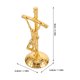 thumbnail image 2 of KAKOWELY Cristiana Vintage Con Estatua De Jesús Y Crucifijo De Metal, 2 of 8