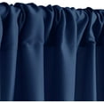 thumbnail image 2 of Clearance! Hiasan Backdrop for Party Decoration [2P], Prom Graduation, Rod Pocket High Density Polyester Photo Background, 5ft x 10ft, Navy Blue, 2 of 6