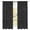 Black, variant on Sage Green Sheer Curtains 84 Inches Long, Abstract White Polka Dot Geometric Retro Art Light Filtering Window Curtains for Living Room, Rod Pocket Voile Sheer Curtain Drapes, 52"W x 84"L, 2 Panels