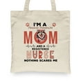 thumbnail image 2 of I'm a Alaskan Malamute Mom and a Registered Nurse Nothing Scares Me Canvas Tote Bag Alaska Mal Dog Lovers Gifts Reusable Shopping Grocery Bag - 00002, 2 of 5