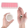 thumbnail image 4 of Unique Bargains 1 Pc Pill Case 7 Grid Design Pill Box Rose Red, 4 of 6