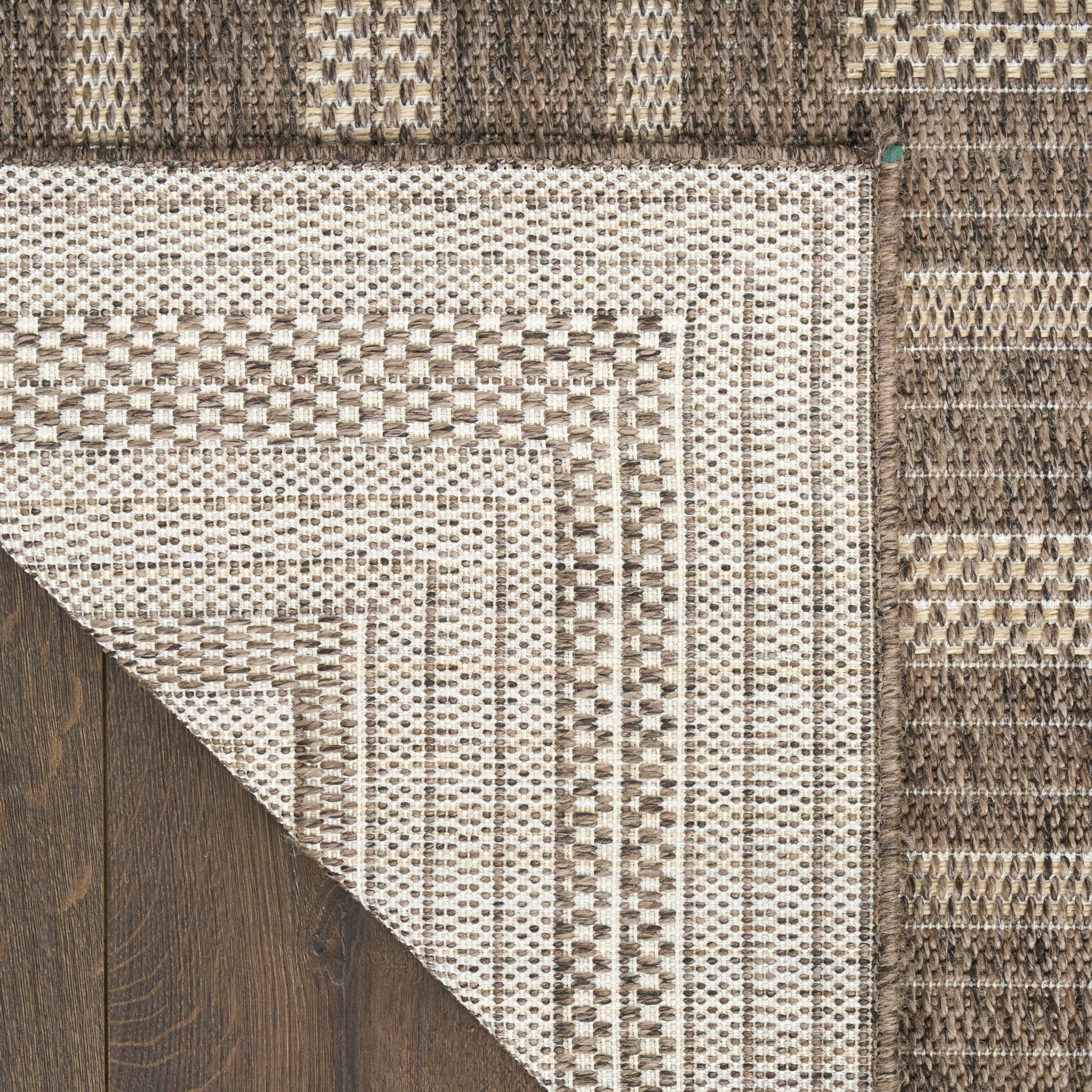 Nourison Tulum 10' x 14' Brown Outdoor Rug