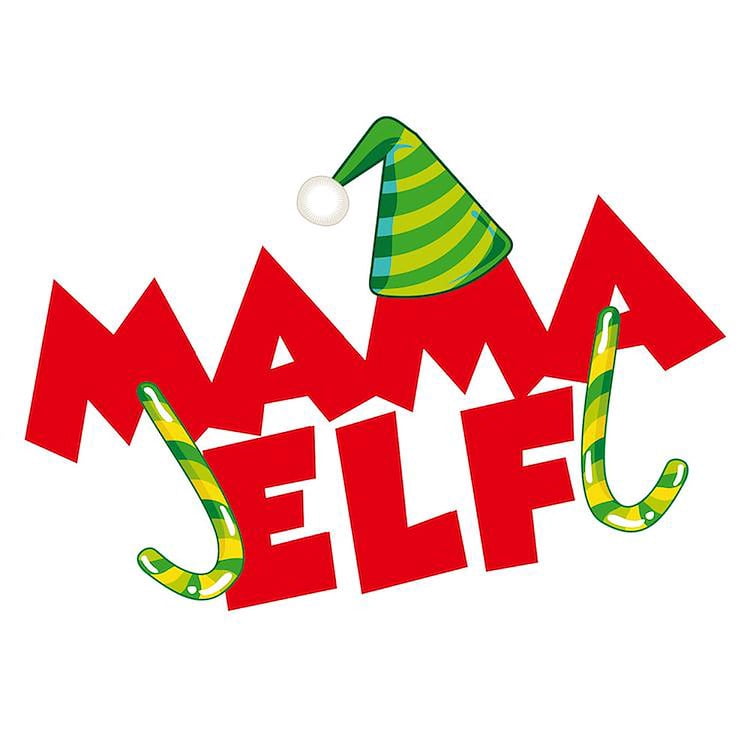 CafePress - Mama Elf - Women's Dark Pajamas