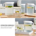 thumbnail image 2 of Troglfold plastic pitcher 8L Water Pitcher with Lid for Hot/Cold Beverages,7.48"X6.89"X3.94", 2 of 11