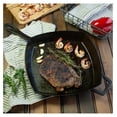 thumbnail image 2 of 7433 12-in Square Cast Iron Skillet Features Helper Handle Perfect For Breakfast Pan Frying Sautéing and Baking, 2 of 4