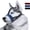 Blue-New, variant on Head Strap Dog Muzzle Prevent from Taking Off by Paws for Small, Medium and Large Dogs(M/Black)