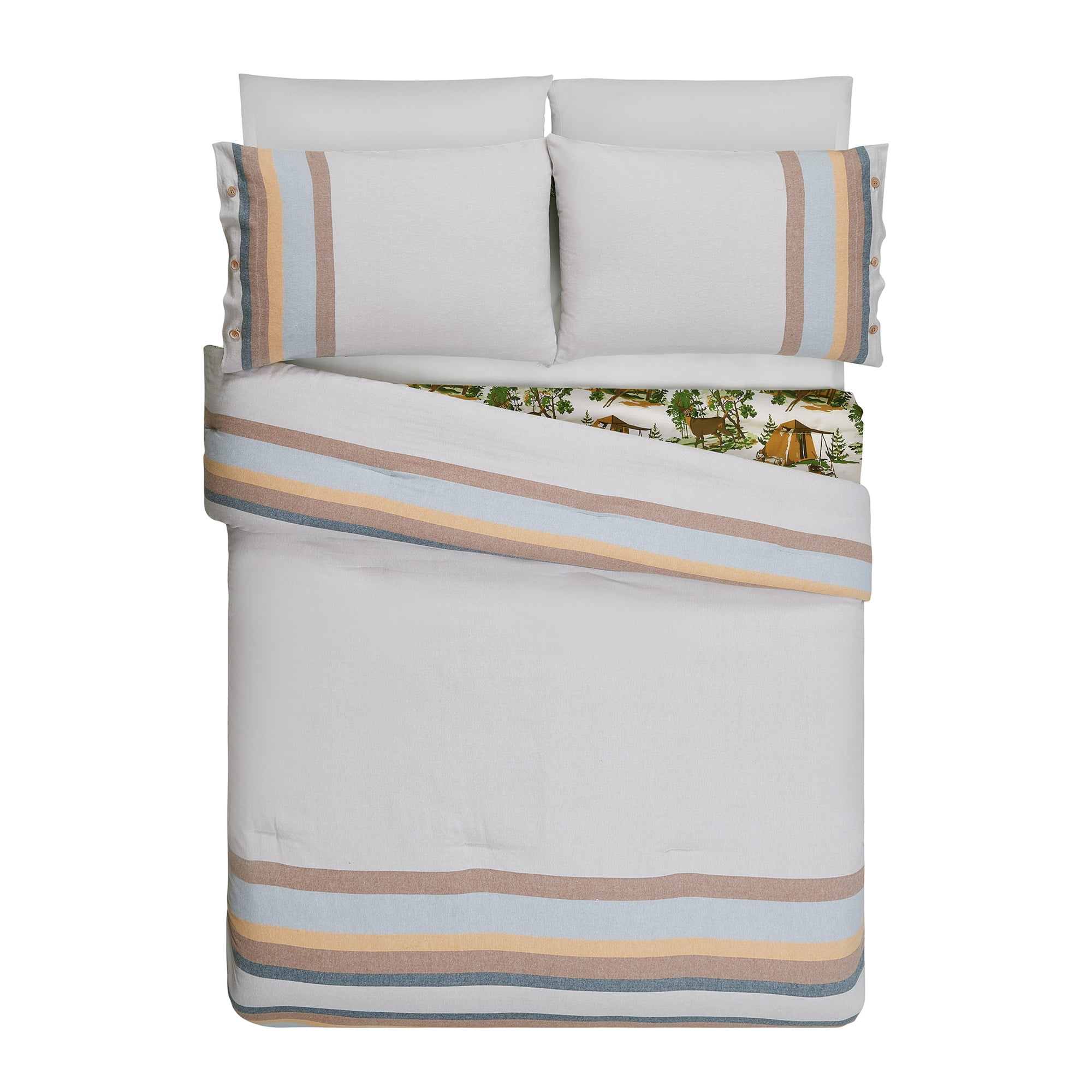 Makers Collective Camp Wandawega Cream 2-PC Comforter Set, Twin