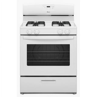 Amana - AGR6303MMW - 30-inch Gas Range with Bake Assist Temps