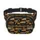 thumbnail image 1 of Balery Yellow Excavator Mochila Cinturón para Mujeres y Hombres, Bolsa de Cintura Impermeable de Doble Capa con Correa, 1 of 9