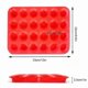 thumbnail image 1 of 1pc, Silicone Muffin Pan Mini 24 Cups Cupcake Pan, Nonstick Free Silicone Baking Pan, Cupcakes And Mini Cakes Mold, Great For Making Muffin Cakes, Tar, 1 of 5