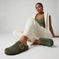 thumbnail image 4 of Cushionaire Rusty Genuine Leather Clogs for Women, Comfortable Slip On Womens Shoes with Adjustable Buckle and Soft Memory Foam, 4 of 20