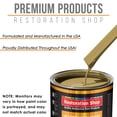 thumbnail image 4 of Buckskin Tan 1 Quart URETHANE BASECOAT Car Auto Body Paint, 4 of 6