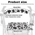 thumbnail image 6 of HELLHERO Cow Seat & Back Cover Seat Back Cover & Reusable Machine Washable Non Slip for Unisex, 6 of 7