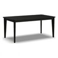 thumbnail image 5 of Homestyles Brentwood Rectangle Mid-Century Wood Dining Table in Black, 5 of 6