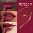thumbnail image 3 of (2 pack) L'Oreal Paris Colour Riche Reds of Worth Satin Lipstick, 190 Hopeful Red, 3 of 9