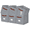 Gray, variant on DECOMOMO Cube Storage Bins, Fabric Baskets 11 x 11, Organizer Bins (Grey, Set of 6)
